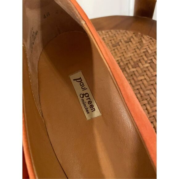 Paul green coral wedge heel suede shoes size 6.5 - Picture 7 of 10